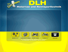 Tablet Screenshot of dlh-superbike.de